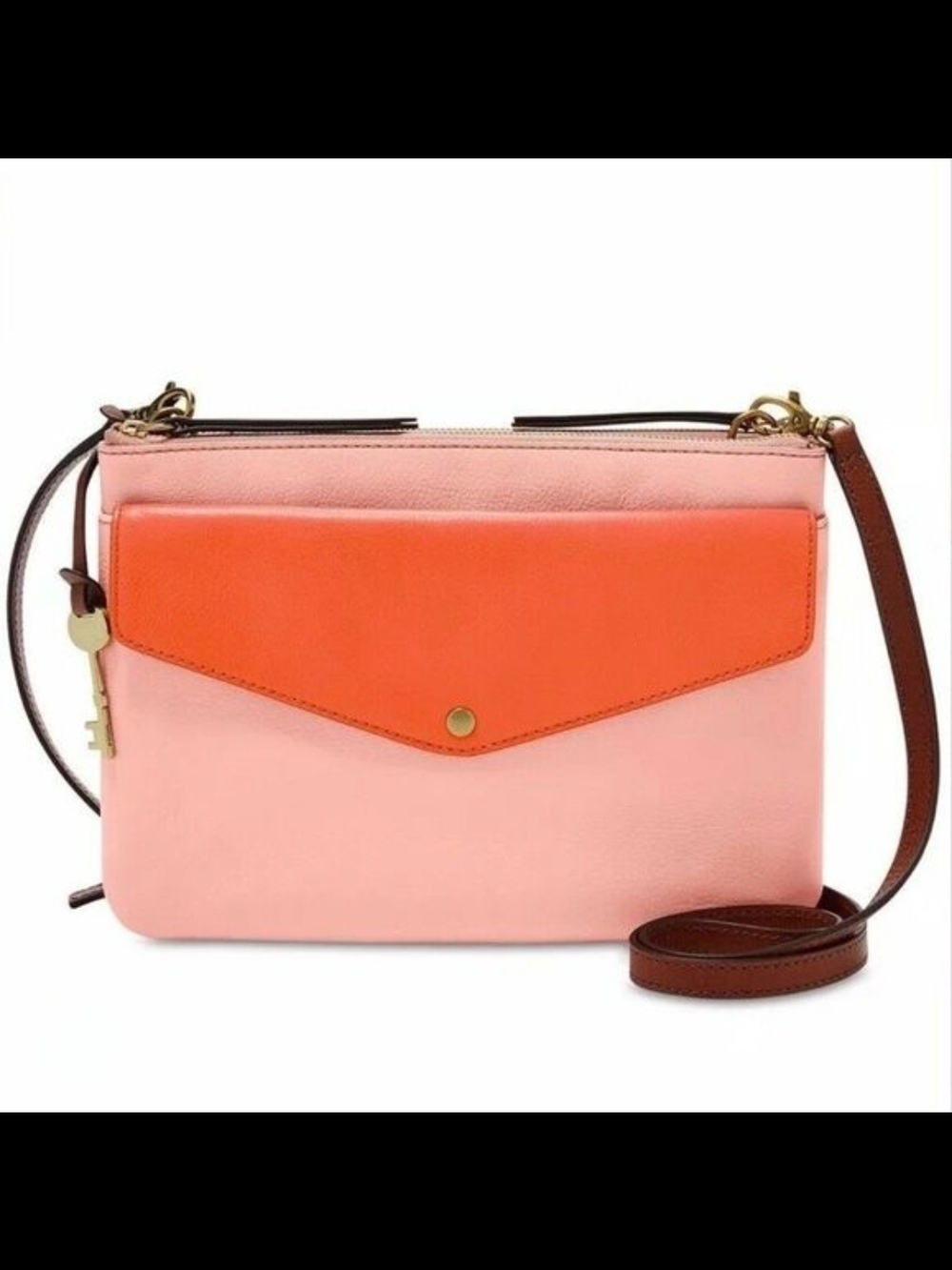 Fossil Devon Cherry Blossom Crossbody Envelope Bag - Women